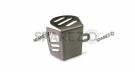 Fit For Royal Enfield Bear 650 Reservoir Cap Guard and Oil Container Guard Silver - SPAREZO
